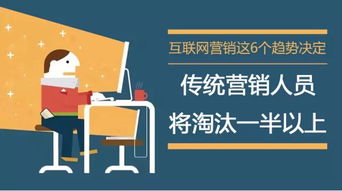 傳統營銷人員面臨淘汰，互聯網營銷成未來趨勢